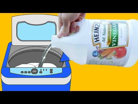 Put Vinegar in The Washing Machine And You'll Be Amazed With What Happens