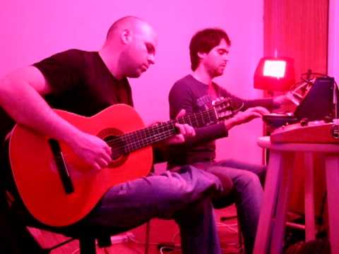Rendezvous - improvising on Blues In Space during recording session break