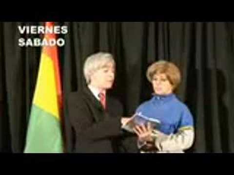 Doña Peque y Garcia Linera