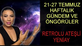 Nurcan Vecigün Ile 21-27 Temmuz Haftalık Gündem Ve Öngörüler