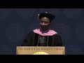 Penn's 258th Commencement Ceremony - Commencement Speaker John Legend