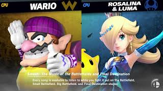 Hiker Wario Vs Rosalina Aurora Cyberm295 Contest Winner Quickie Request Ssbu Mods