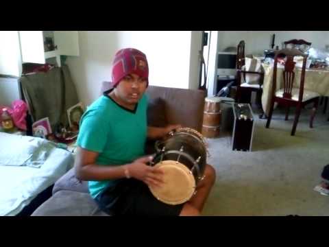 Pani da rang covered on dholak by ashneel singh