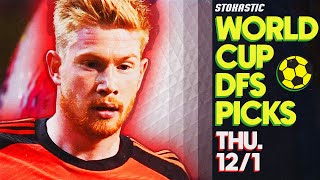 World Cup DFS Picks, Thursday 12/1 for DraftKings + FanDuel: Gavi SZN