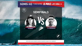 Semifinals Heat 2 FireWire E-Pro USA presented by Futures