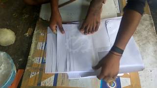 Super Skilled Workers - Printing Press Fastest Worker Ever