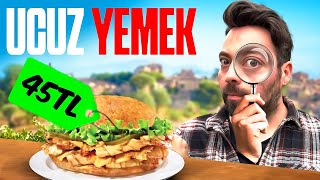 UCUZ VE LEZZETLİ YEMEK DEDEKTİFİ!