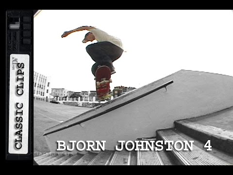 Bjorn Johnston Skateboarding Classic Clips #218 Part 4