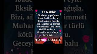 Gece Duasi Geceler