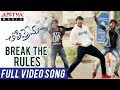 Break the Rules Full Video Song | Tholi Prema Video Songs | Varun Tej, Raashi Khanna | SS Thaman