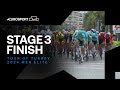 CHAOTIC SPRINT! 😬 | Tour of Turkey Stage 3 Race Finish | Eurosport Cycling
