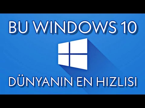 Bilgisayarınızda İnanılmaz HIZ ve FPS Artışı İçin ! En Hızlı Windows 10 Sürümü