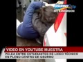 Video en YOU TUBE muestra pelea entre estudiantes de liceo técnico en pleno cen