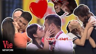 Cười điên những lần dàn chị em thiếu nghị lực Dạ - Ngọc - Hari "cưỡng hôn" đối phương đầy mãnh liệt