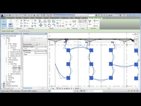 CADclip - REVIT 2014 Electrical Power Lighting Wiring and Circuits