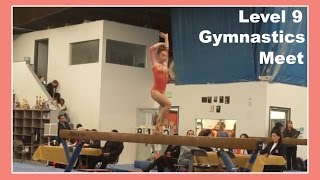 Level 9 Gymnastics Meet Flippin Katie