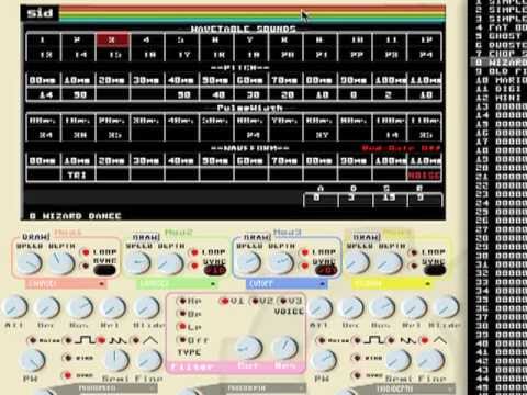Mode Machines SID SYNTHESIZER - Wavetable Editor