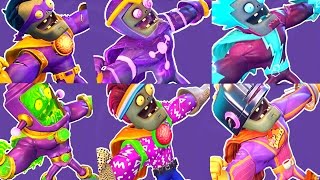 Pvz Garden Warfare 2 All Super Brainz Toxic Brainz,Party Brainz,Breakfast Brainz,Cosmic,Electro