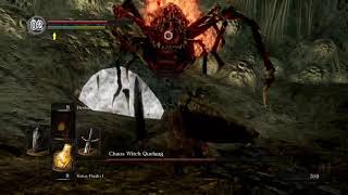 Chaos Witch Quelaag Boss Fight - Dark Souls Remastered Gameplay