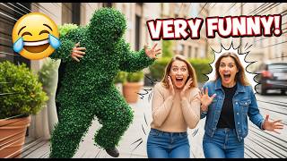 Full Funny Bushman Prank Of 2025 New Part Girls Crazy Reactions Dont Miss This Video Part 2