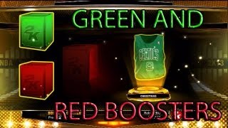 2K Fridays - NBA 2K13 MyTEAM New Red and Green Booster Live Pack Openings