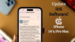 Iphone 14Spro Max How To Update Ios Software