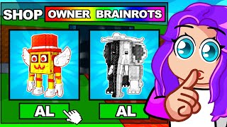 Sadece Owner Brainrot Alarak Steal A Brainrot Oynamak...