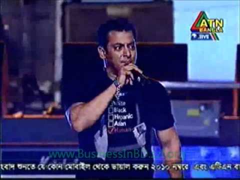 Bollywood star Salman Khan in DHAKA Bangladesh