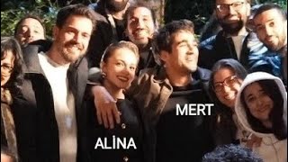 A Candid Photo Of Mert Ramazan Demi̇r And Alina Boz From Behind The Scenes Has Arrived
