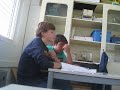 Robert Harkov playing porn move in the class part 1
