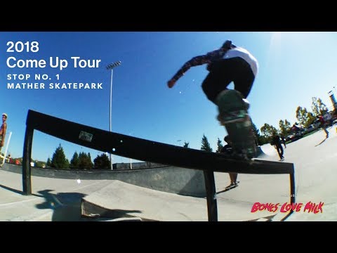 Transworld Skateboarding's 2018 Come Up Tour | Stop 1 | Mather Skatepark (Sacramento)