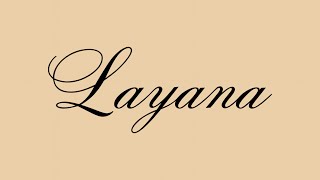 Layana- Grazy Da Silva Lopes