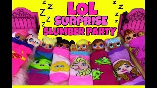 LOL Surprise Dolls SLUMBER PARTY Disney Princess Theme 👉 Blind Bags Candy Doll Story Video LOL Surprise Dolls SLUMBER PARTY Disney Princess Theme 👉 Blind Bags Candy Doll Story Video