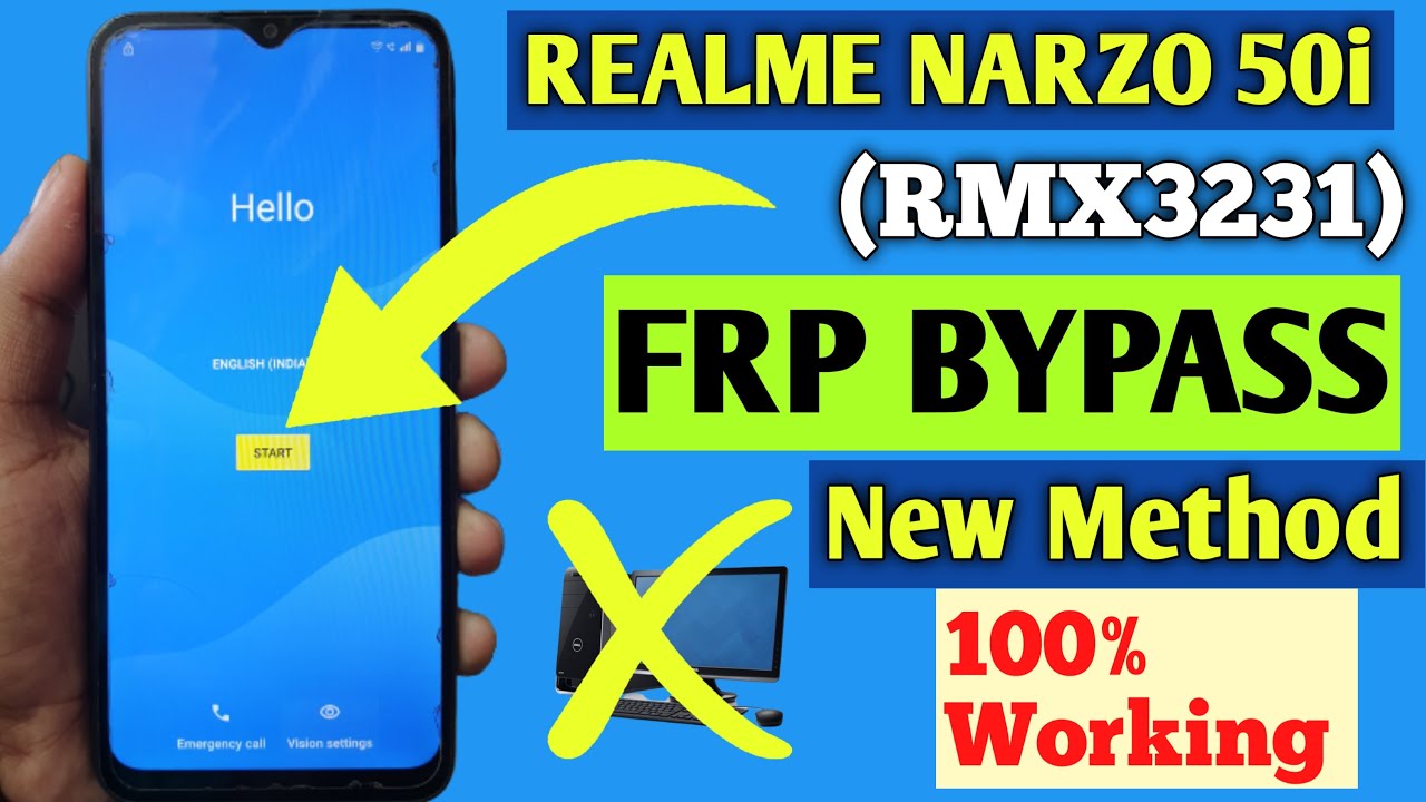 Realme Narzo 50i (RMX3231) Frp Bypass New Method Without Realme Narzo 50i (RMX3231) Frp Bypass New Method Without