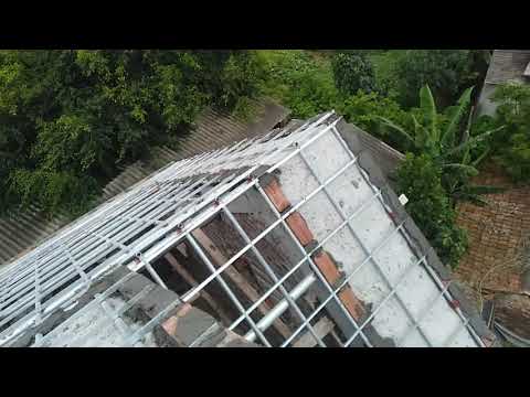 Làm Khung Xương Lợp Ngói Đỏ A1.Hạ Long.