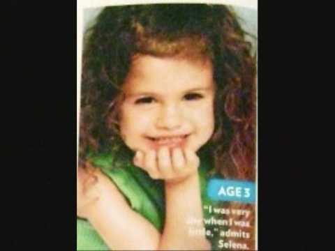 Selena Gomez age 3 SO SO CUTE 