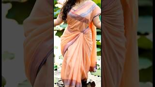 Lotus Pond Saree Elegance Timeless Beauty In Motion