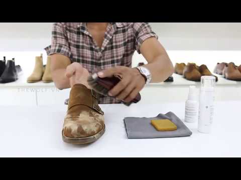 HƯỚNG DẪN CÁCH VỆ SINH DA LỘN CỰC KÌ ĐƠN GIẢN HOW TO CLEAN SUEDE SHOE | THEWOLF.VN