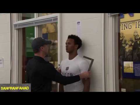 Deshone Kizer Notre Dame Pro Day Highlights Interview 23 03 Deshone Kizer Notre Dame Pro Day Highlights Interview 23 03