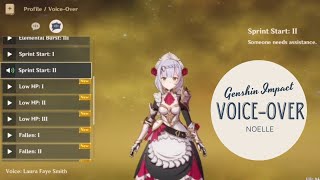 Noelle Voice-Over By Laura Faye Smith Genshin Impact