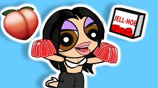 Kim Kardashian's DIY Jello Implants (Plastic Puff Girls)