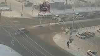 Видео Взлетная - Весны - Аэровокзальная 30.12.2018 ЧП Красноярск от kraschp, Аэровокзальная улица, Красноярск, Россия