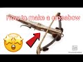 How to make a paper crossbow