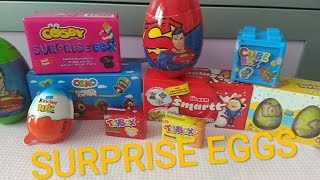 Sürpri̇z Yumurtalardan Hari̇ka Oyuncaklar Çikti Eğlenceli Çocuk Videosu, Cosby Box, Kinder, Toybox