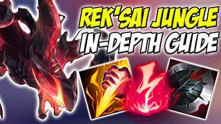 GUIDE ON HOW TO PLAY REK'SAI JUNGLE IN SEASON 8! EXTREMELY VERSATILE JUNGLER! - League of Legends