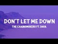 The Chainsmokers - Don't Let Me Down (Lyrics)