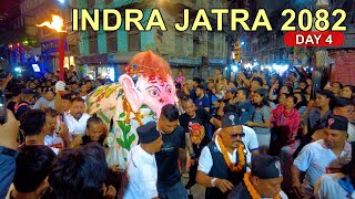 Indra Jatra 2082 Celebration Scenes From Asan 4K Kathmandus Biggest Religious Street Festival