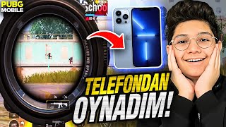 YILLAR SONRA TELEFONDAN OYNADIM!! | E-SPORCU MU OLUYORUM? | PUBG MOBİLE