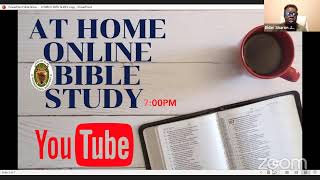 Prayer And Bible Study 6/29/22
