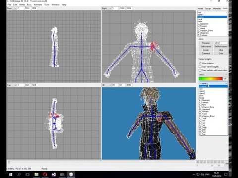 Milkshape 3d отвязать кости Milkshape 3d отвязать кости